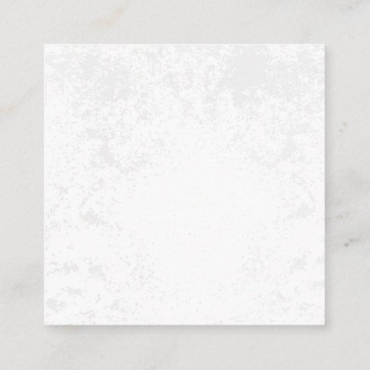 Sieraden Hart met Vlinders Morpho Vierkante Visitekaartje (Achterkant)