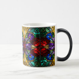 Sieraden Kleur Bloemig Glas-in-Lood Kunstmok Magische Mok