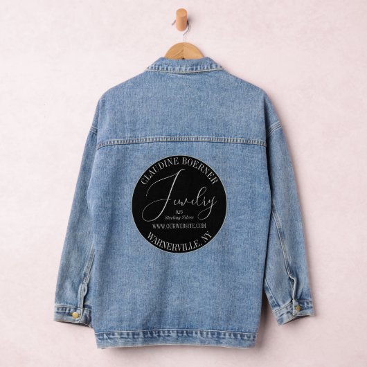 Sieraden Kunstenaar Crafter Silversmith Show Denim Jacket (Hangar)