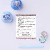 Sieraden Langer Maken Verzorgingsinstructies Tips Flyer (Enkel)