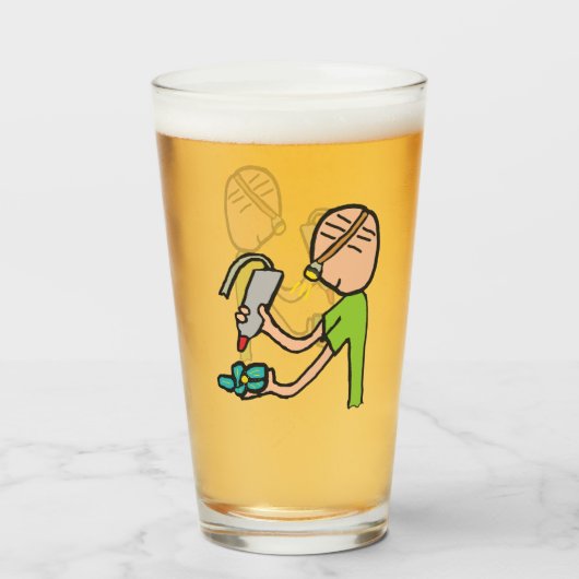 Sieraden maken glas (Voorkant gevuld)