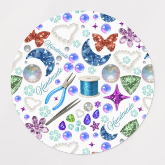 Sieraden maken & Kralen Giftmaker Labels (Design 3)