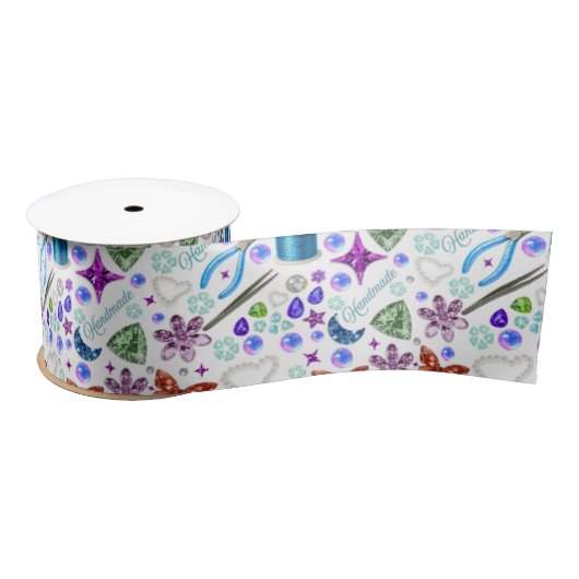 Sieraden maken & Kralen Giftmaker Satijnen Lint (Spoel)