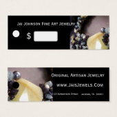 Sieraden Merchandise Prijs Labels Mini Visitekaartjes (Voorkant /achterkant)