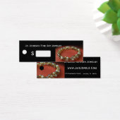 Sieraden Merchandise Prijs Labels Mini Visitekaartjes (Bureau)