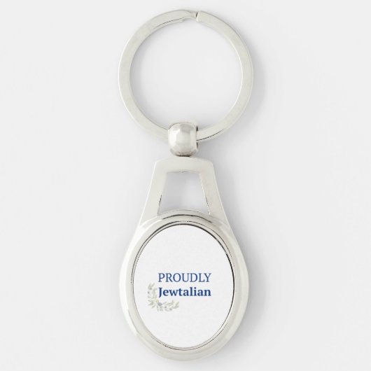 Sieraden met trots Jewtaliaanse sleutelhanger (Voorkant)