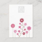 Sieraden Oorbellen Backing Product Visitekaartje (Voorkant)