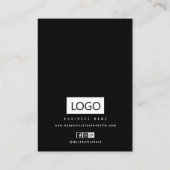 Sieraden Oorbellen Ketting Armband Display Kaart Visitekaartje (Achterkant)