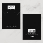 Sieraden Oorbellen Ketting Armband Display Kaart Visitekaartje (Voorkant / Achterkant)