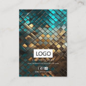 Sieraden Oorbellen Ketting Armband Display Kaart Visitekaartje (Achterkant)