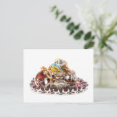 Sieraden op wit briefkaart (Staand voorkant)