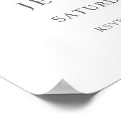 Sieraden partij diamant liefde bling promotioneel poster (Hoek)