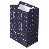 Sieraden Patronen Cadeautassen | Minimaal Hemellic Medium Cadeauzakje (Voorkant Gekanteld)