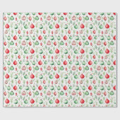 Sieraden Patroon Kerstmis Cadeaupapier (Vlak)