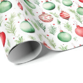 Sieraden Patroon Kerstmis Cadeaupapier (Rol Hoek)