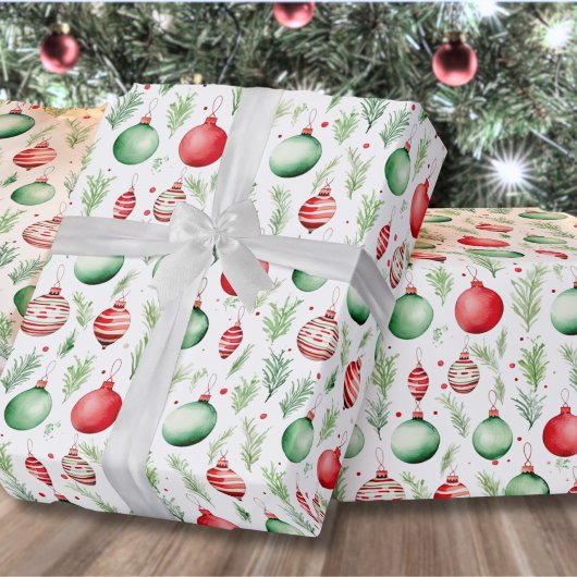 Sieraden Patroon Kerstmis Cadeaupapier