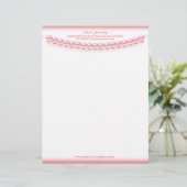 Sieraden Pearl Letterhead Briefhoofd (Staand voorkant)
