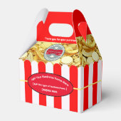 Sieraden | Popcorn Corn Bucket | Feestbox Bedankdoosjes (Voorkant Zijde)