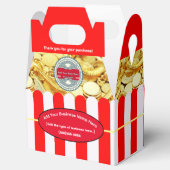 Sieraden | Popcorn emmer | Feestcadeautjes doos Bedankdoosjes (Geopend)