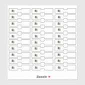 Sieraden Prijs Labels Wit Logo 30 Foldover (Vel)