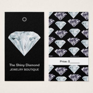Sieraden Prijskaartjes Diamant Aangepaste Prijskaa Visitekaartje