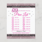 Sieraden Roze Diamant luxe Flyer (Voorkant)