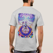 SIERADEN SHIVA YOGA T SHIRT MANNEN VROUWEN KINDERE (Achterkant)