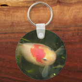 Sieraden sleutelhanger met goudvis (Voorkant)