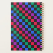 Sieraden snoep diagonaal schaakbord patroon planner (Achterkant)