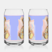 Sieraden Teddy Frisdrankglas Blikvorm Glas (Rechts)