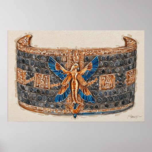 Sieraden van koningin Hatshepsut Poster (Voorkant)