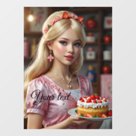 Sieraden voor de etalage raamsticker