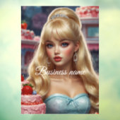 Sieraden voor de etalage raamsticker (Vel 3)