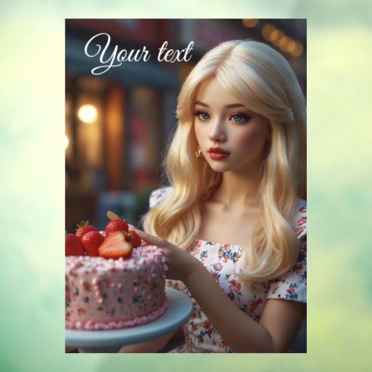 Sieraden voor de etalage raamsticker (Vel 3)