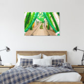 Sieraden voor een festival canvas afdruk (Insitu (Slaapkamer))