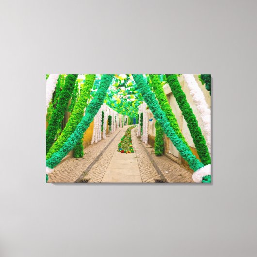 Sieraden voor een festival canvas afdruk (Voorkant)