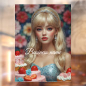 Sieraden voor etalageruiten van snoepwinkels raamsticker (Vel 2)