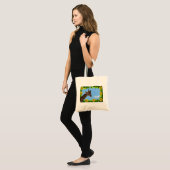 Sieradendoos "hoge Giraffe" Tote Bag (Voorkant (model))