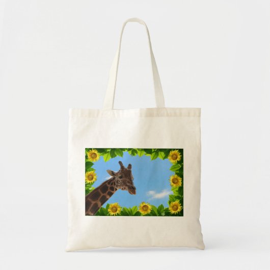 Sieradendoos "hoge Giraffe" Tote Bag (Voorkant)