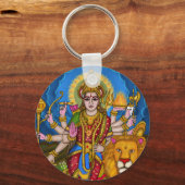 Sieradengodheid Durga-sleutelhanger Sleutelhanger (Voorkant)