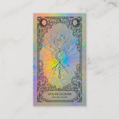 Sieradenmaker  | Holografisch Hemels Visitekaartje (Voorkant)