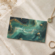Sieradenontwerper Emerald Malachite Goud