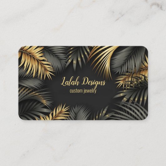 Sieradenontwerper visitekaartje (Voorkant)