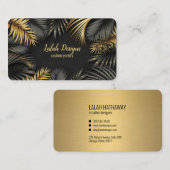 Sieradenontwerper visitekaartje (Voorkant / Achterkant)