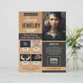 Sieradenwinkel Flyer Sjabloon (Staand voorkant)