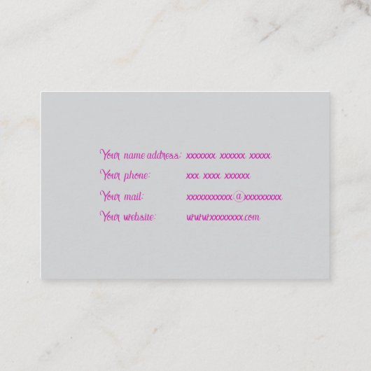 Sieradenwinkel logo visitekaartje (Achterkant)