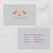 Sieradenwinkel logo visitekaartje (Voorkant / Achterkant)