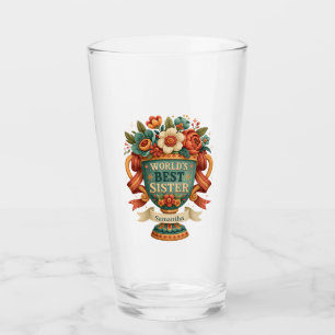 Sieradetrofee Beker "Beste Zus" met Naam