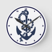 Sieranker Marinestijl Ronde Klok (Voorkant)