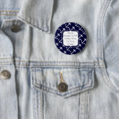 Sieranker Motief voor Marine Ronde Button 5,7 Cm (In situ)